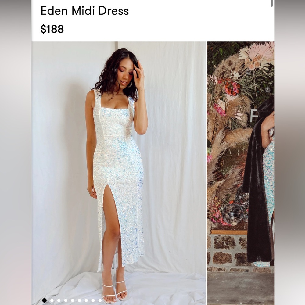 Show Me Your MuMu Bachelorette/Bridal Shower Sparkle Dress